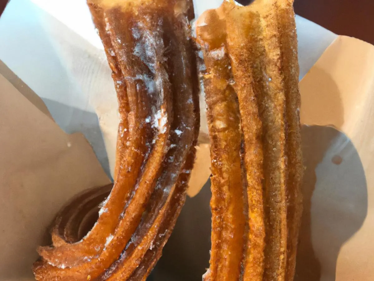 Churros 1 ( 10" Churros per person Cut in 1/2 Churros 1 ( 10" Churros per person Cut in 1/2
