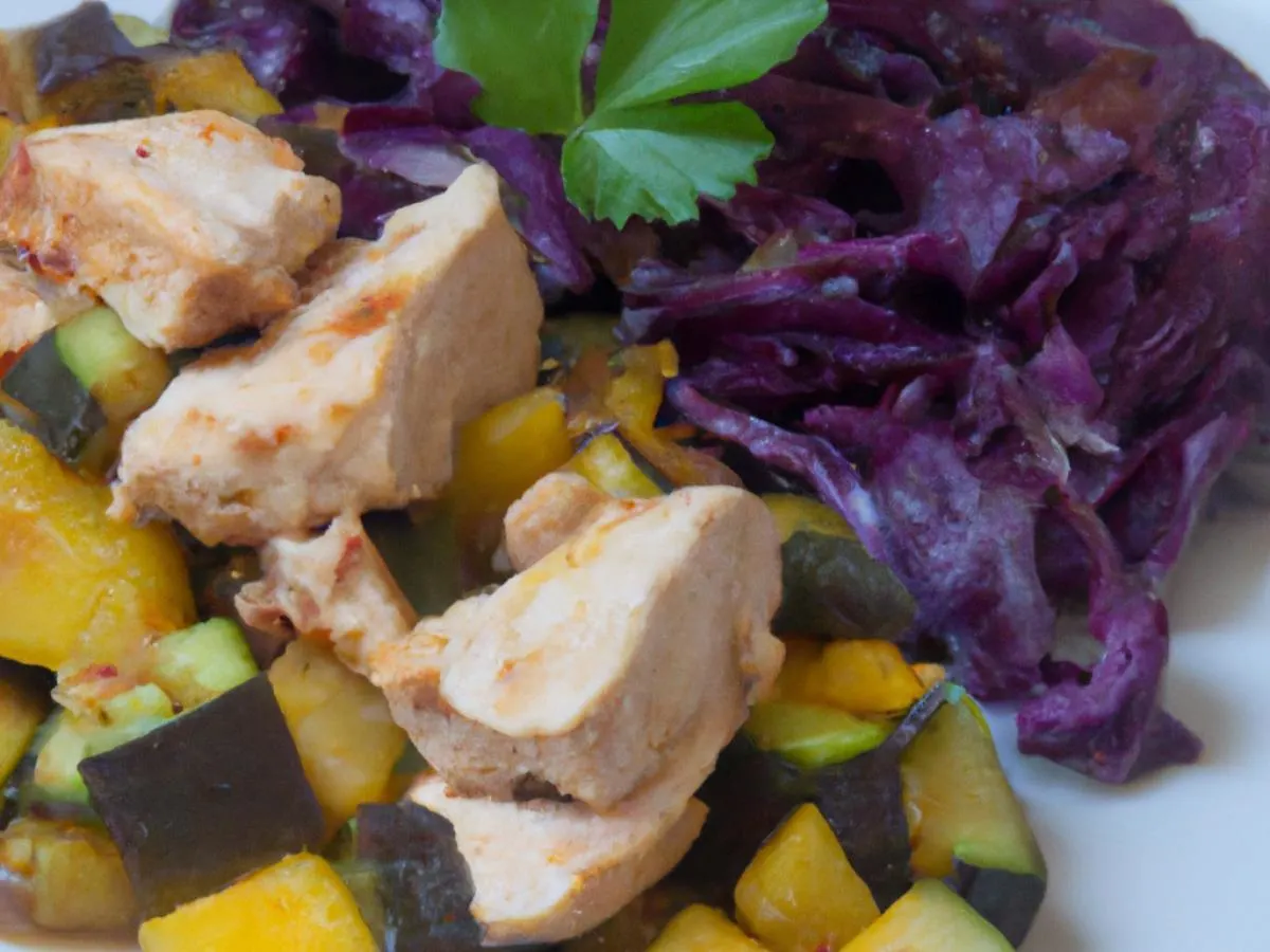 Paprika Diced Chicken - Light Carb Paprika Diced Chicken - Light Carb