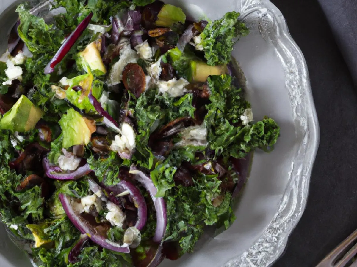 Curly Kale Salad