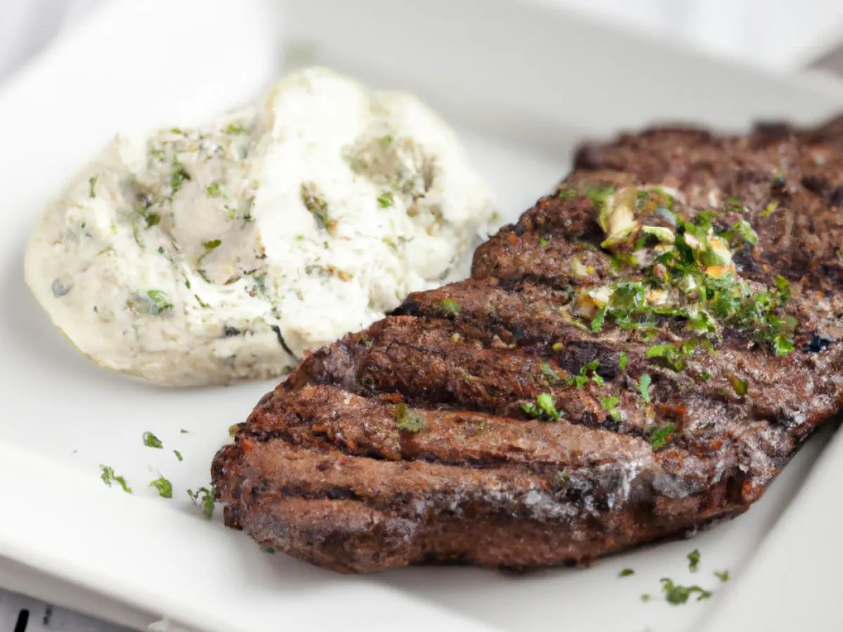 Garlic and Oregano Grilled Steak Garlic and Oregano Grilled Steak