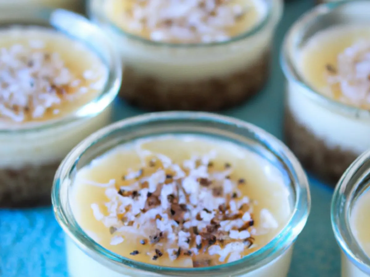 Vegan Coconut Panna Cotta Cups (Gluten-Free) Vegan Coconut Panna Cotta Cups (Gluten-Free)