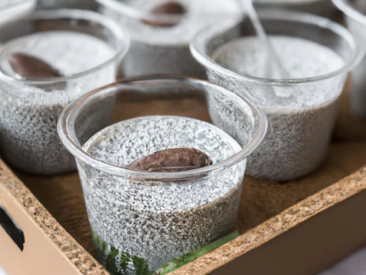 Vegan Coconut Chia Seed Pudding Cups (Gluten-Free) (Boxed) Vegan Coconut Chia Seed Pudding Cups (Gluten-Free) (Boxed)