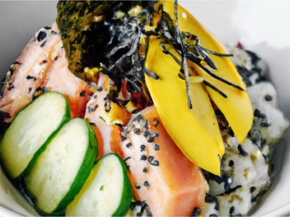 Salmon Poke Bowl Salmon Poke Bowl