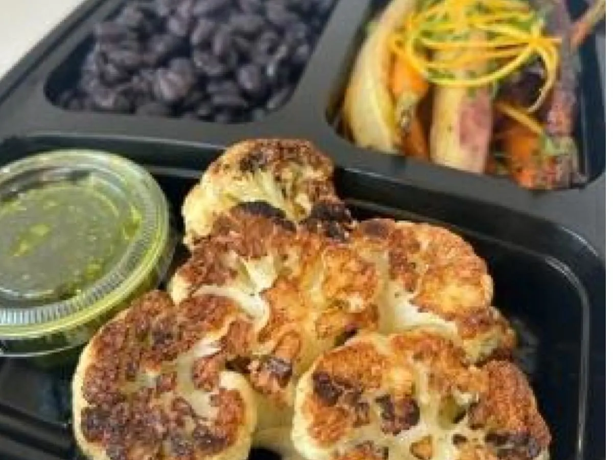 Cauliflower Chimichurri Boxed Meal Cauliflower Chimichurri Boxed Meal