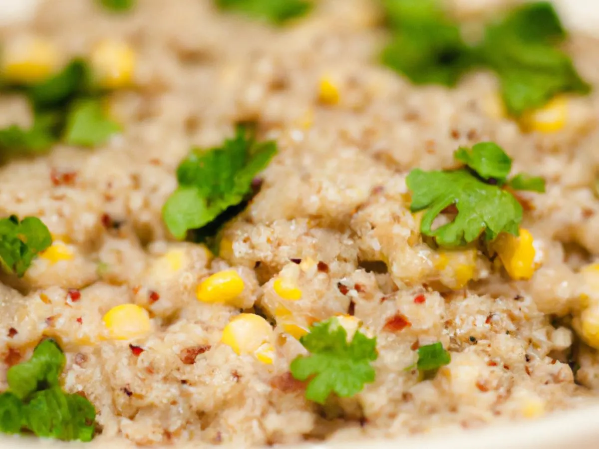 Quinoa - Bean Entree Quinoa - Bean Entree