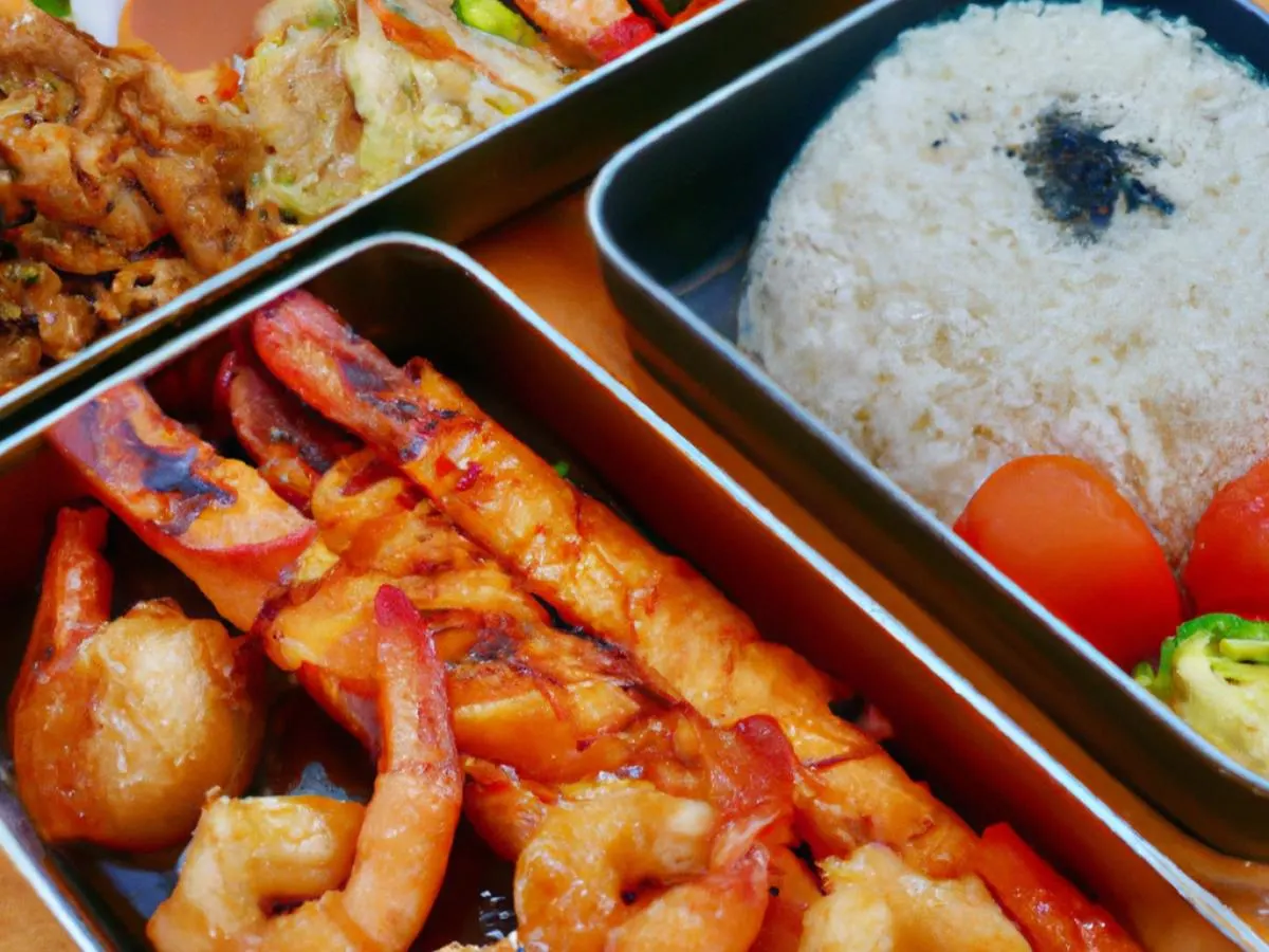 Garlic Prawns |BBQ Chicken Skewers |Garlic Rice |Tamarind Vegetable Stir Fry Garlic Prawns |BBQ Chicken Skewers |Garlic Rice |Tamarind Vegetable Stir Fry