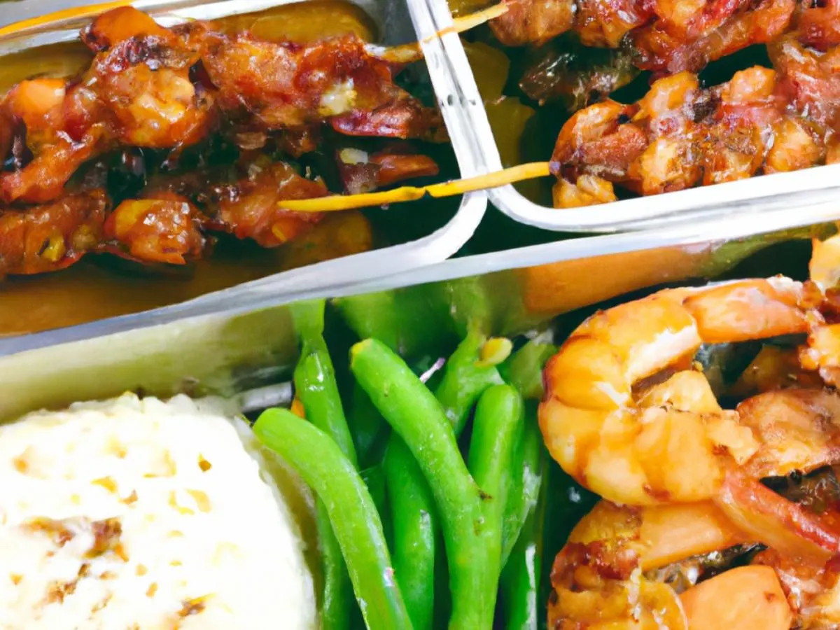 Garlic Prawns |BBQ Chicken Skewers |Adobo Rice |Chili Green Beans Garlic Prawns |BBQ Chicken Skewers |Adobo Rice |Chili Green Beans