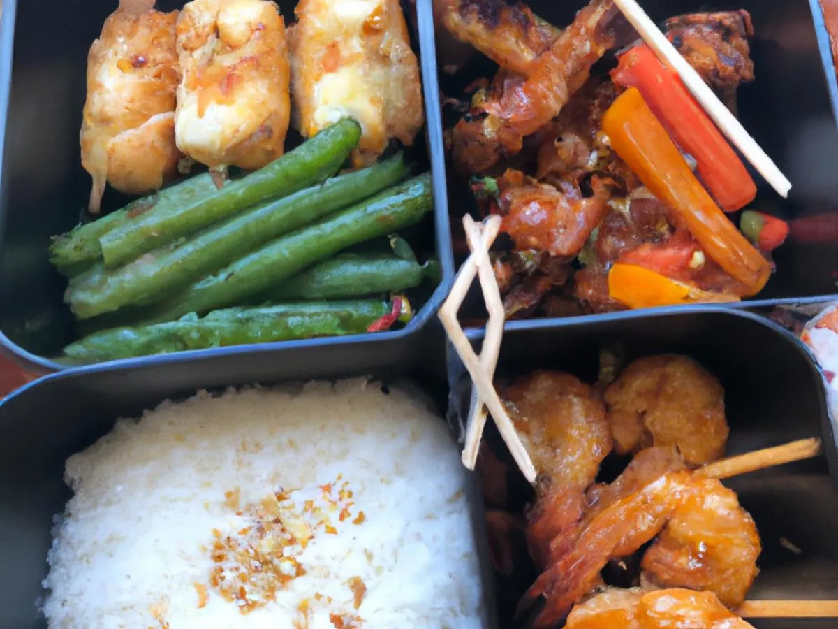 Garlic Prawns |BBQ Chicken Skewers |White Rice |Tamarind Vegetable Stir Fry Garlic Prawns |BBQ Chicken Skewers |White Rice |Tamarind Vegetable Stir Fry