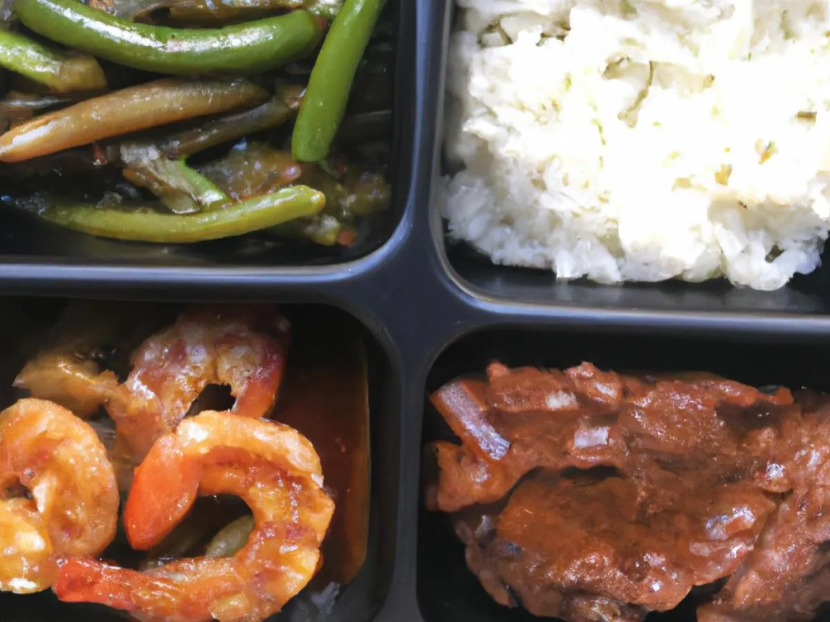 Beef Kaldereta |Garlic Shrimp |Adobo Rice |Chili Green Beans Beef Kaldereta |Garlic Shrimp |Adobo Rice |Chili Green Beans