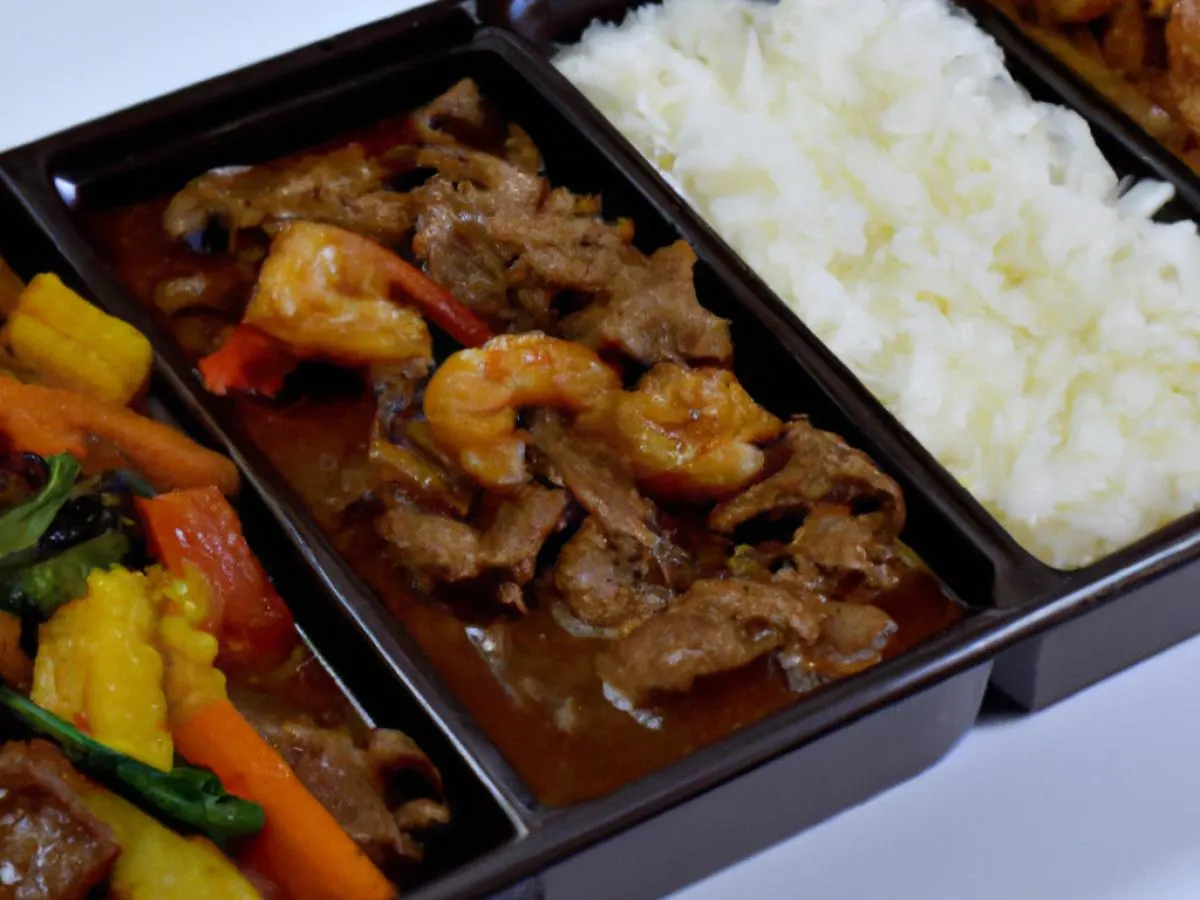 Beef Kaldereta |Garlic Shrimp |Adobo Rice |Tamarind Vegetable Stir Fry Beef Kaldereta |Garlic Shrimp |Adobo Rice |Tamarind Vegetable Stir Fry