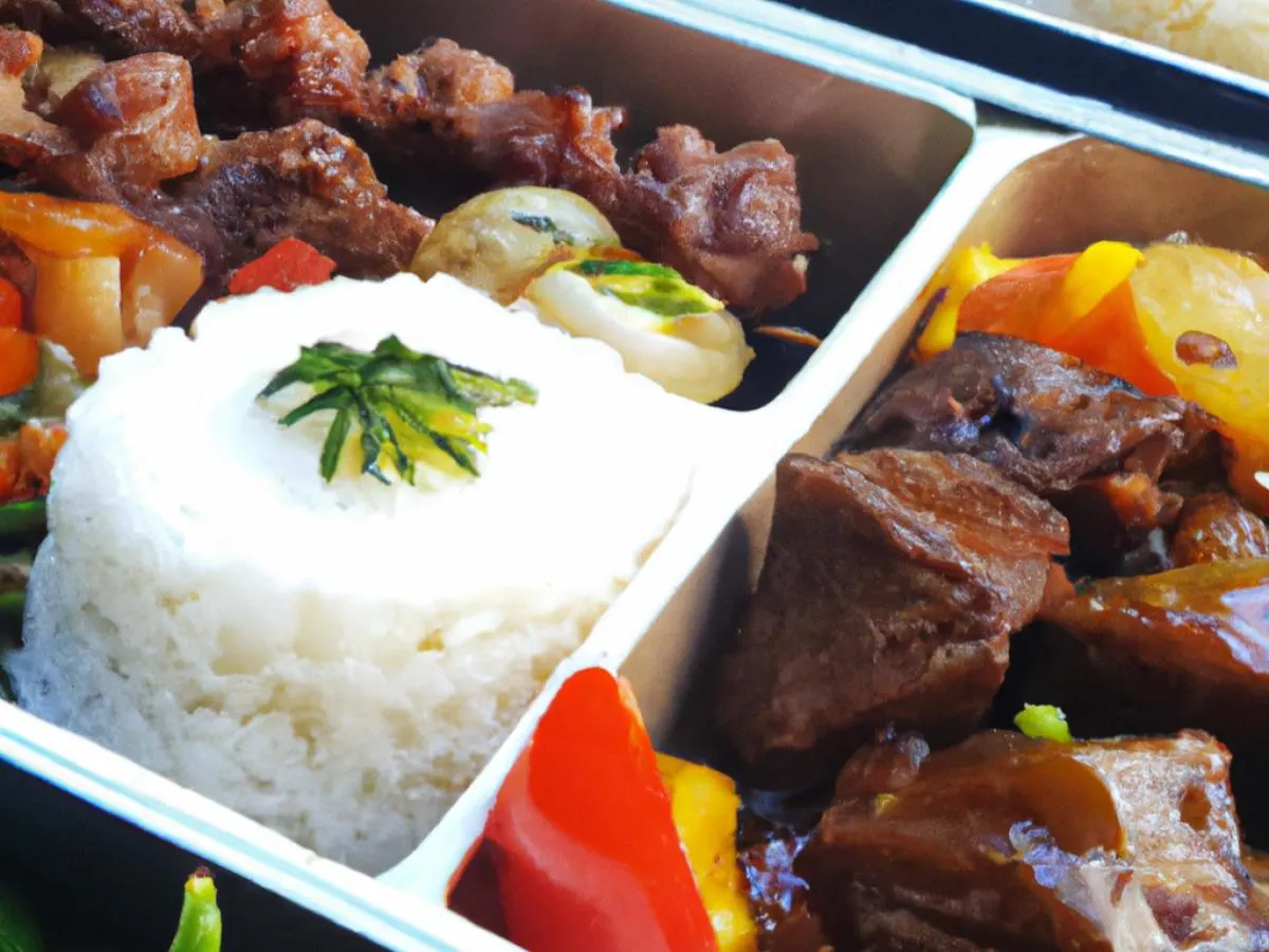Beef Kaldereta |BBQ Chicken Skewers |Garlic Rice |Tamarind Vegetable Stir Fry Beef Kaldereta |BBQ Chicken Skewers |Garlic Rice |Tamarind Vegetable Stir Fry