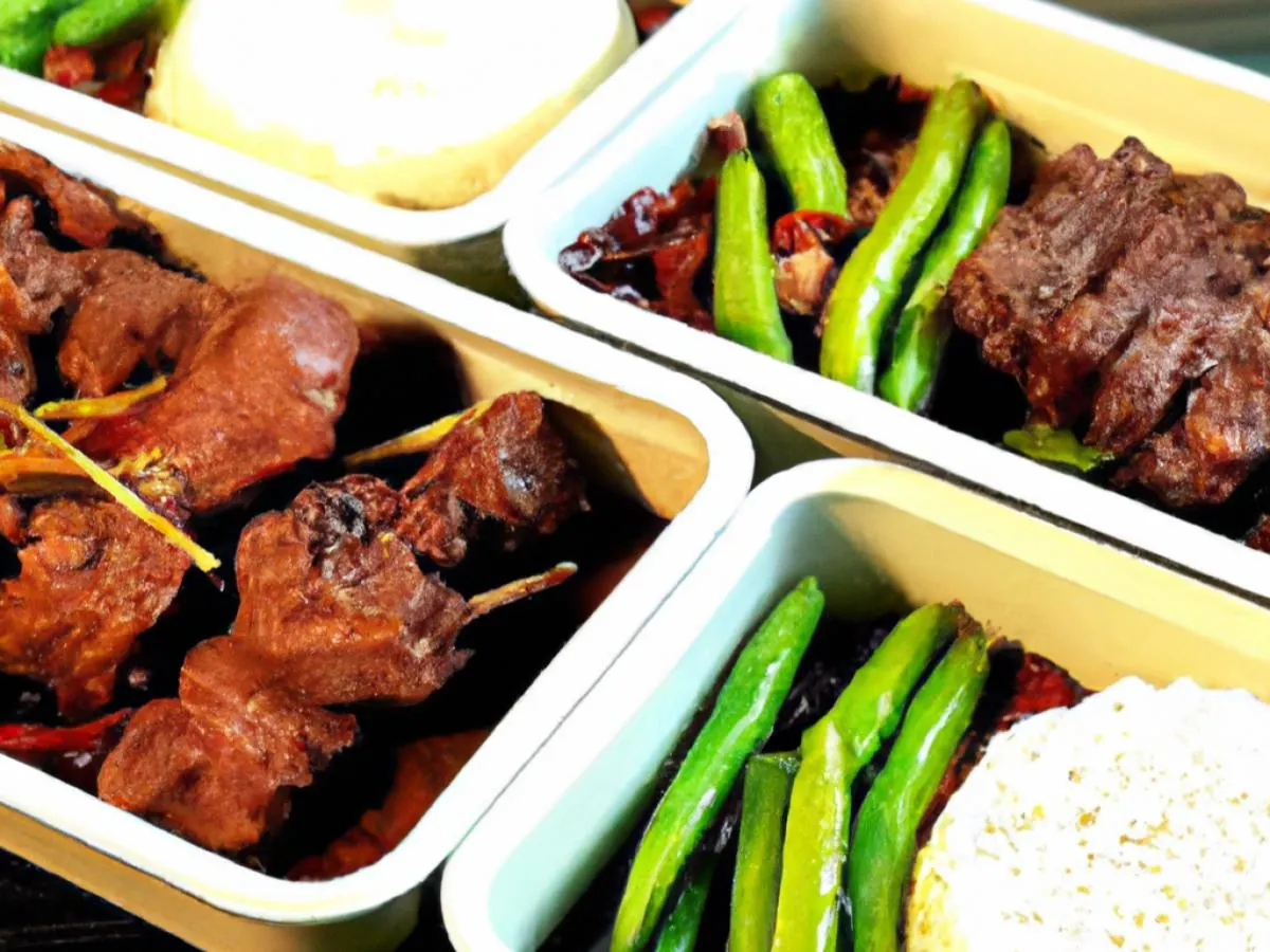 Beef Kaldereta |BBQ Chicken Skewers |Adobo Rice |Chili Green Beans Beef Kaldereta |BBQ Chicken Skewers |Adobo Rice |Chili Green Beans