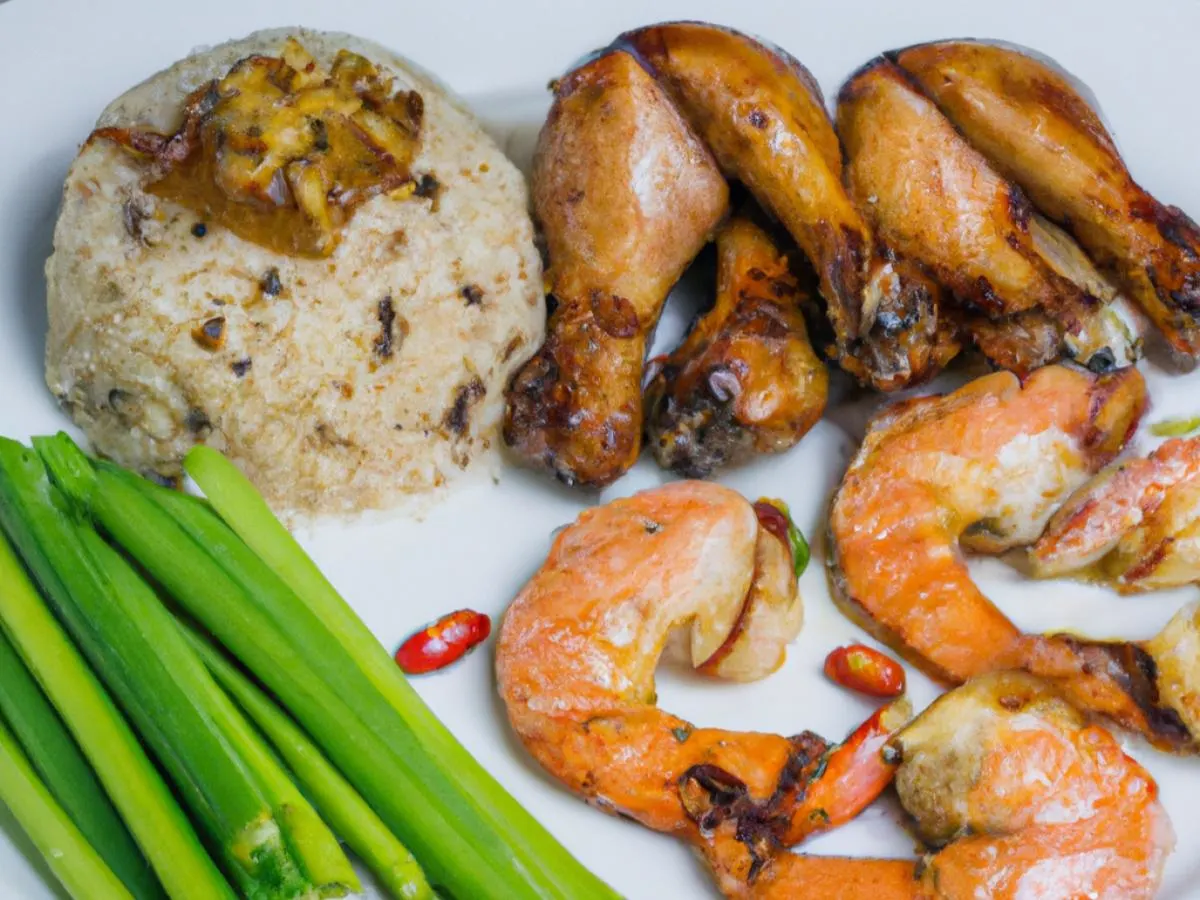 Chicken Inasal |Garlic Shrimp |Garlic Rice |Chili Green Beans Chicken Inasal |Garlic Shrimp |Garlic Rice |Chili Green Beans
