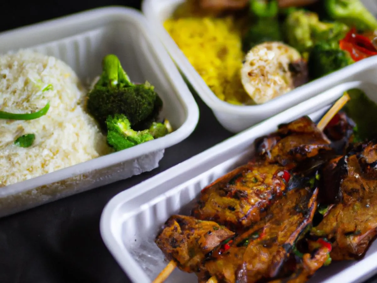 Chicken Inasal |BBQ Chicken Skewers |White Rice |Tamarind Vegetable Stir Fry Chicken Inasal |BBQ Chicken Skewers |White Rice |Tamarind Vegetable Stir Fry
