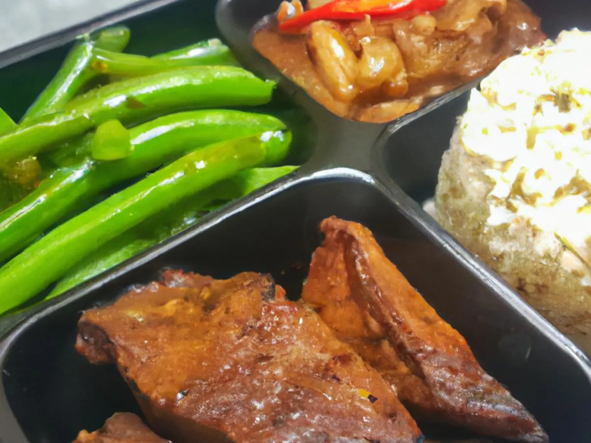 Chicken Inasal |Beef Kaldereta |Garlic Rice |Chili Green Beans Chicken Inasal |Beef Kaldereta |Garlic Rice |Chili Green Beans