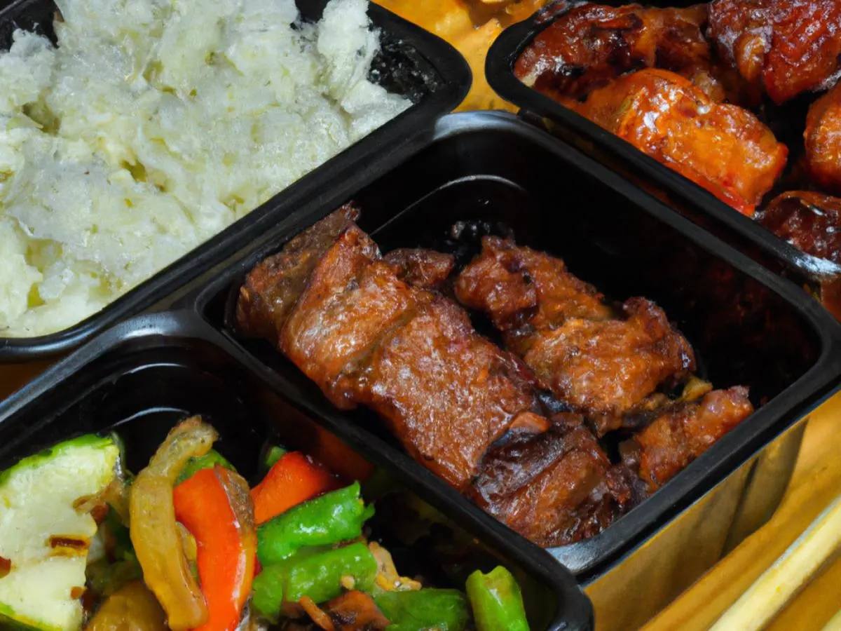 Pork Adobo |BBQ Chicken Skewers |Garlic Rice |Tamarind Vegetable Stir Fry Pork Adobo |BBQ Chicken Skewers |Garlic Rice |Tamarind Vegetable Stir Fry