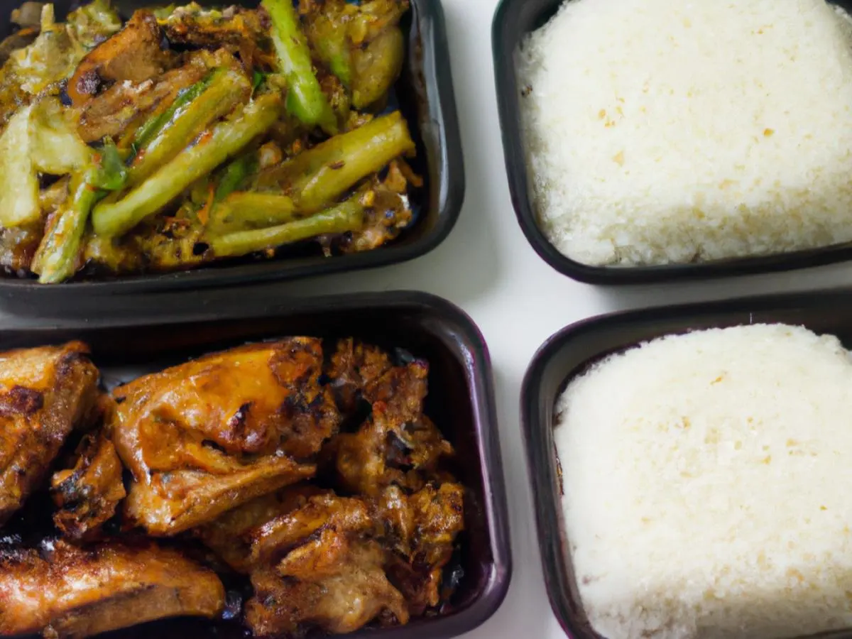 Pork Adobo |Chicken Inasal |White Rice |Tamarind Vegetable Stir Fry Pork Adobo |Chicken Inasal |White Rice |Tamarind Vegetable Stir Fry
