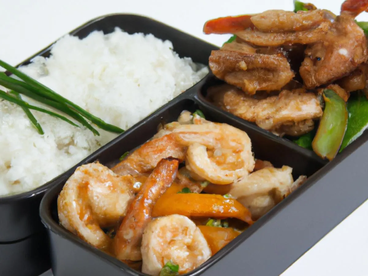 Chicken Adobo |Garlic Shrimp |White Rice |Tamarind Vegetable Stir Fry Chicken Adobo |Garlic Shrimp |White Rice |Tamarind Vegetable Stir Fry