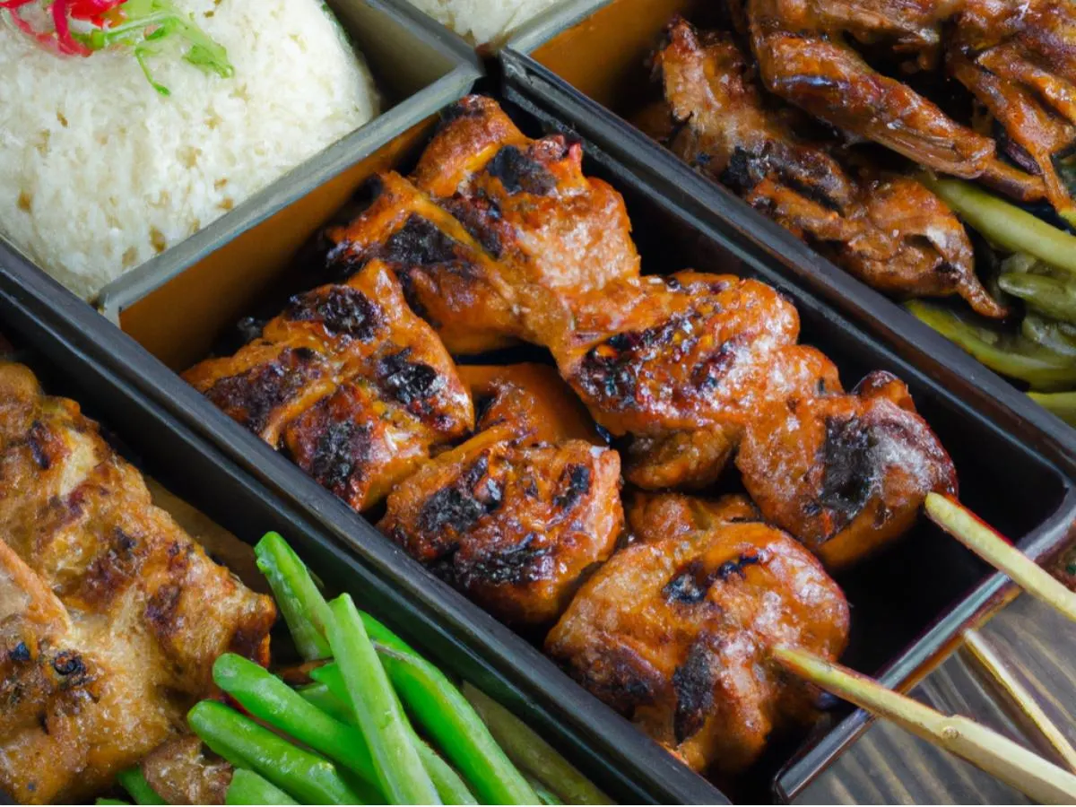 Chicken Adobo |BBQ Chicken Skewers |Adobo Rice |Chili Green Beans Chicken Adobo |BBQ Chicken Skewers |Adobo Rice |Chili Green Beans