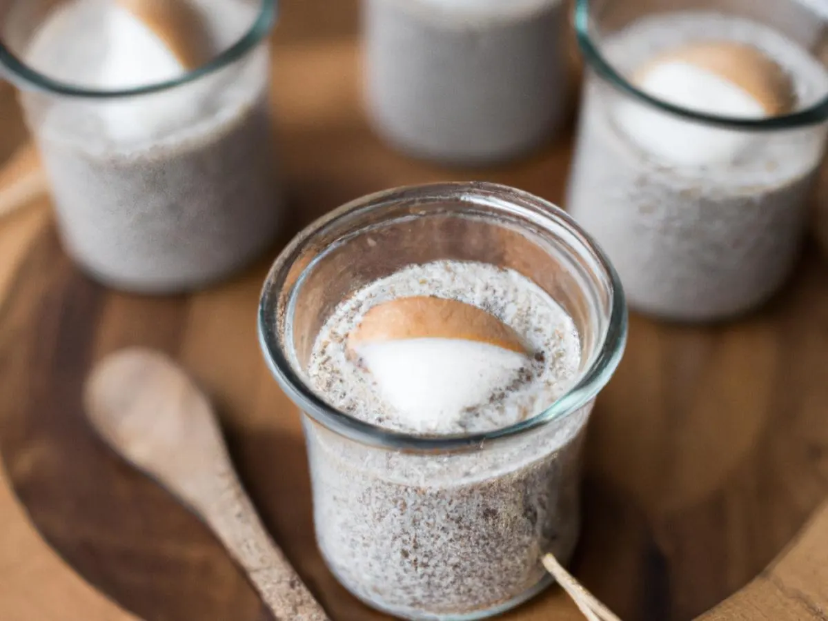 Vegan Coconut Chia Seed Pudding Cups
