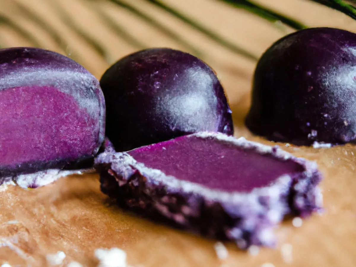 Blueberry Bonbons (Gluten-Free & Vegan)