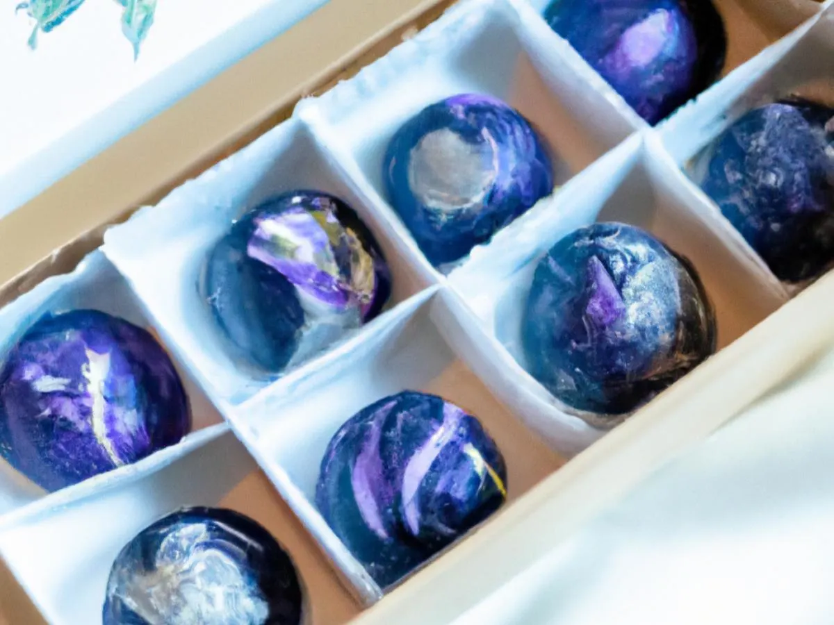 Blueberry Bonbons (Gluten-Free & Vegan) (Boxed)