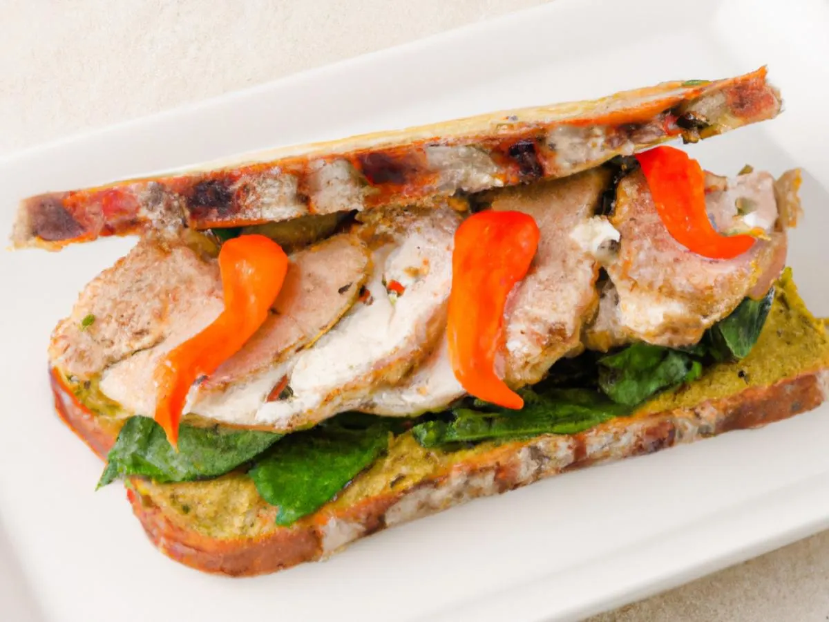 Gluten-Free Italian Turkey Sandwich