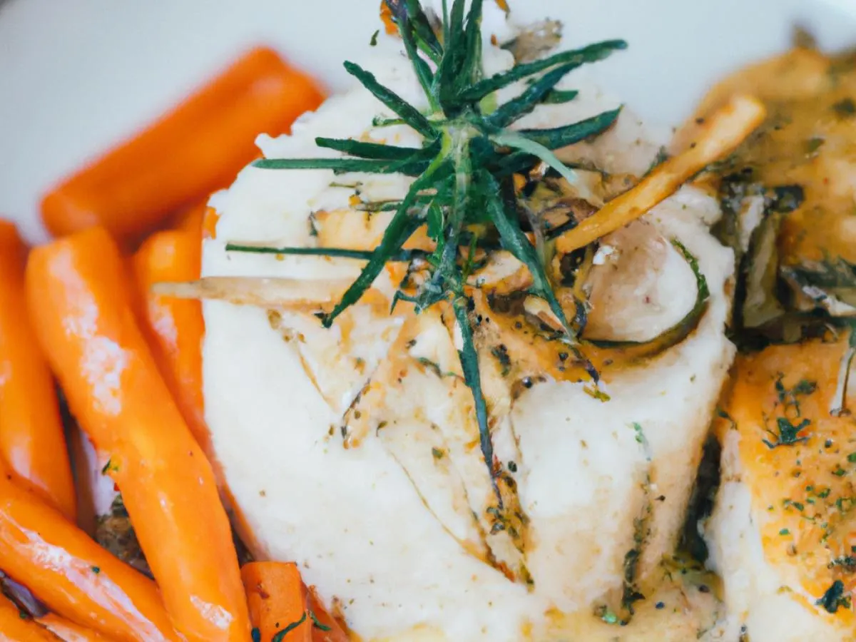 Vegan Napoleons Served with Rosemary Jasmine Rice & Roasted Carrots Vegan Napoleons Served with Rosemary Jasmine Rice & Roasted Carrots
