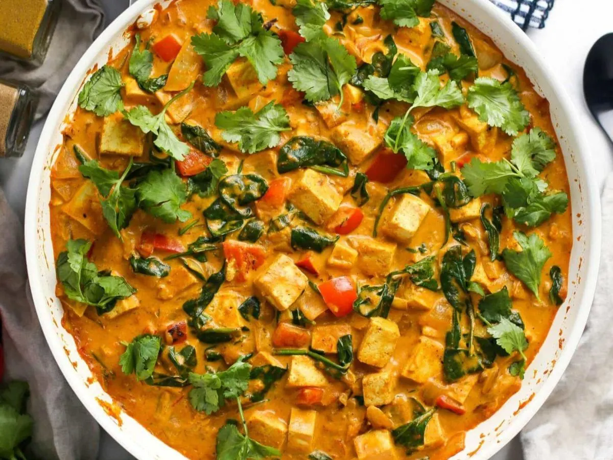 Scrambled Coconut Tofu Curry Scrambled Coconut Tofu Curry