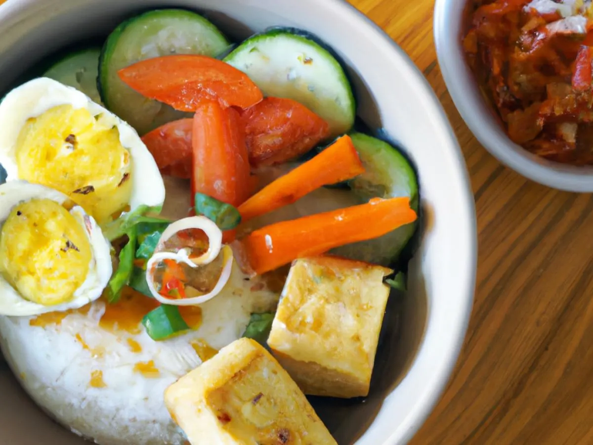 Fried Tofu with a Hard Boiled Egg with Jasmine Rice Fried Tofu with a Hard Boiled Egg with Jasmine Rice