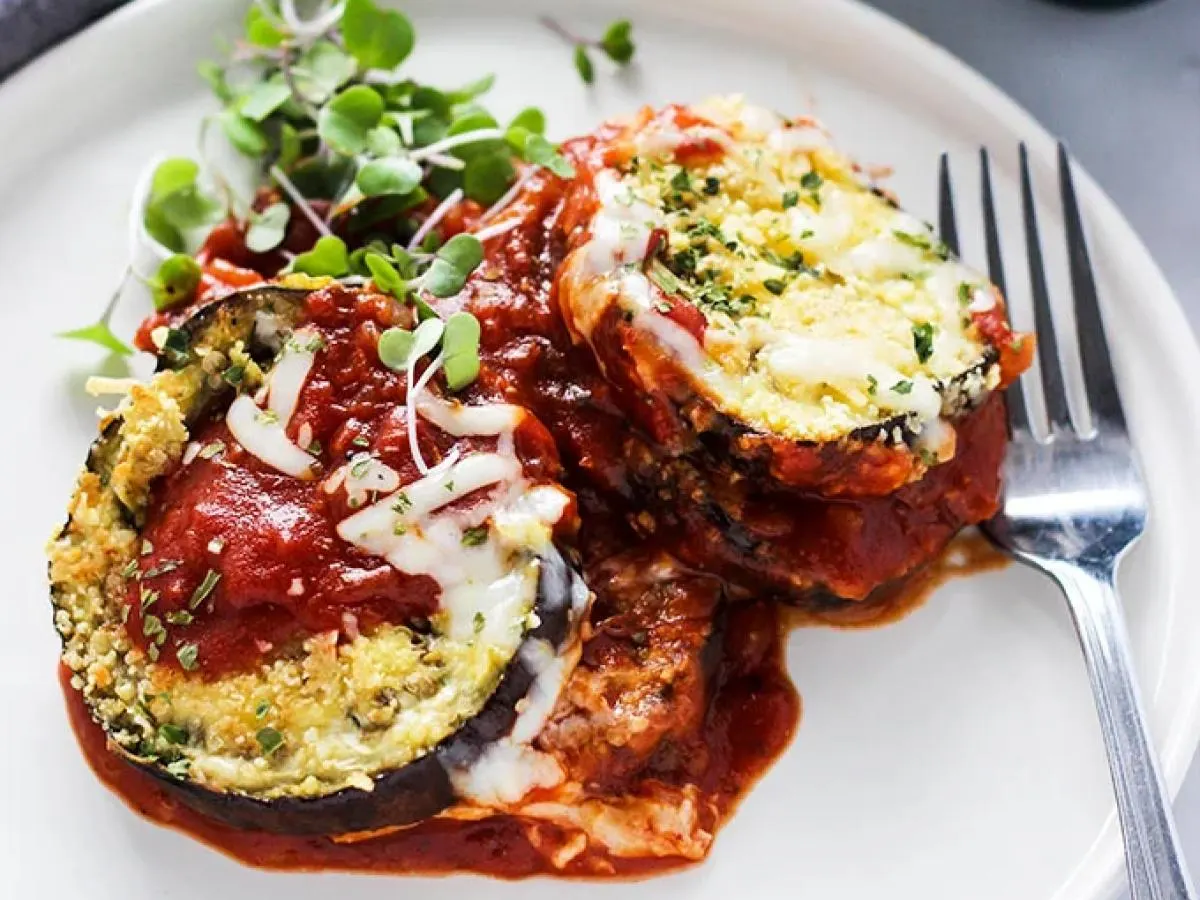 GF Eggplant Parmesan GF Eggplant Parmesan