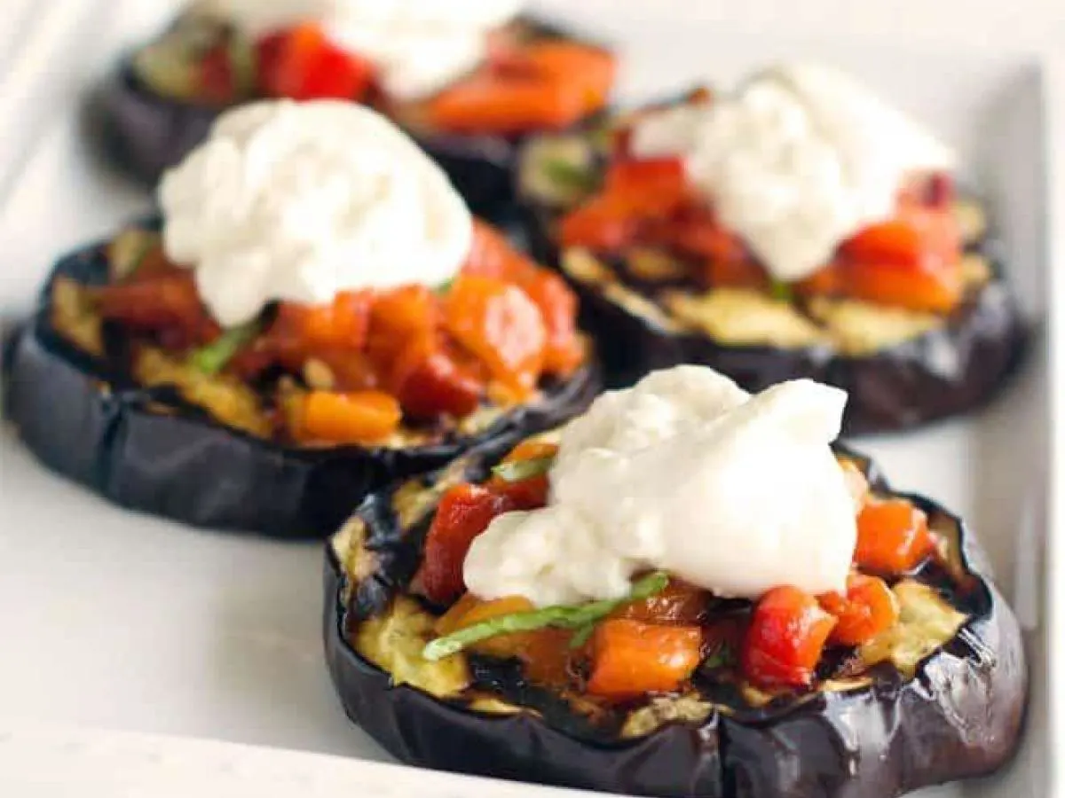 Eggplant Bruschetta Eggplant Bruschetta
