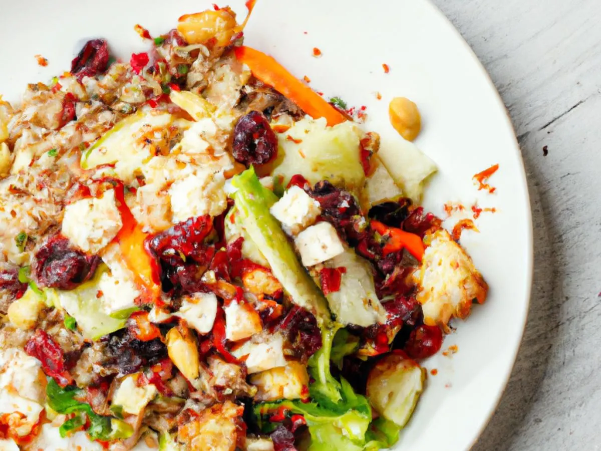 American Salad with Tofu American Salad with Tofu
