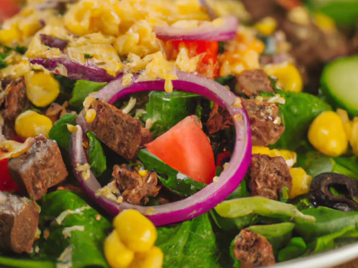 Southwest Salad with Steak Southwest Salad with Steak