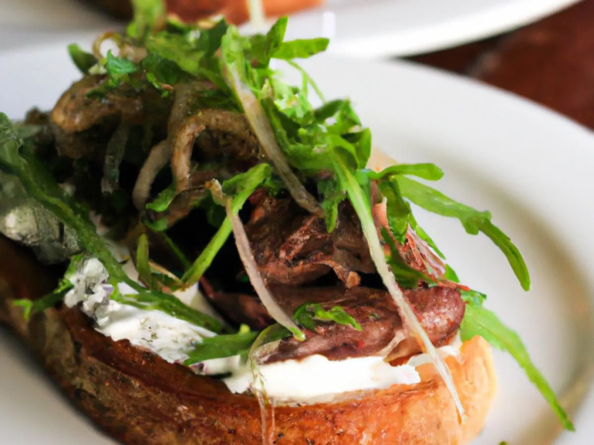 Roast Beef Crostini Roast Beef Crostini