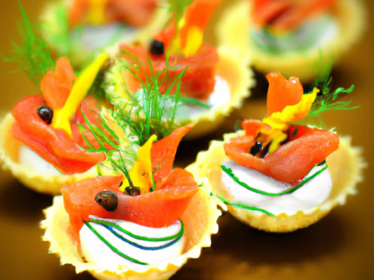 Smoked Salmon Phyllo Cups Smoked Salmon Phyllo Cups