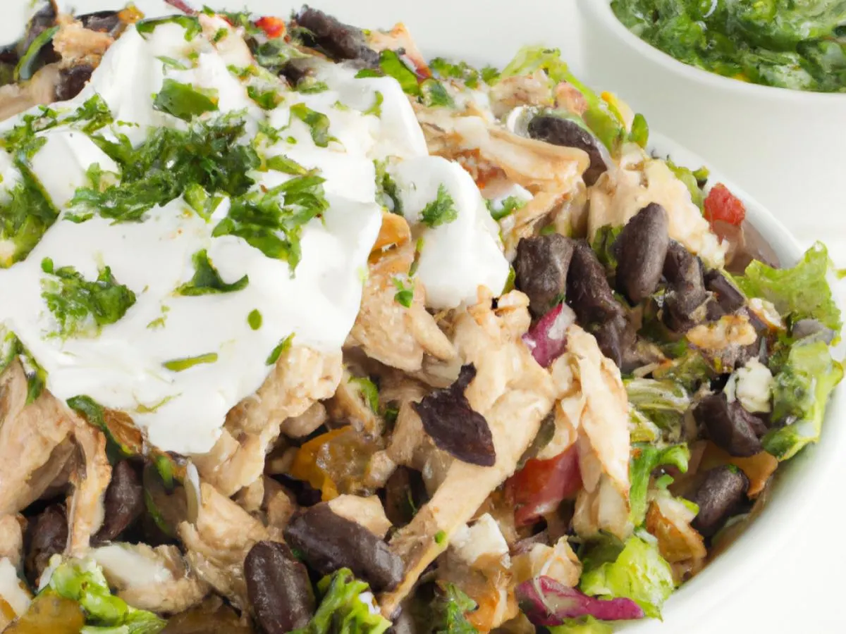 Braised Chicken Taco Salad Boxed Meal Braised Chicken Taco Salad Boxed Meal