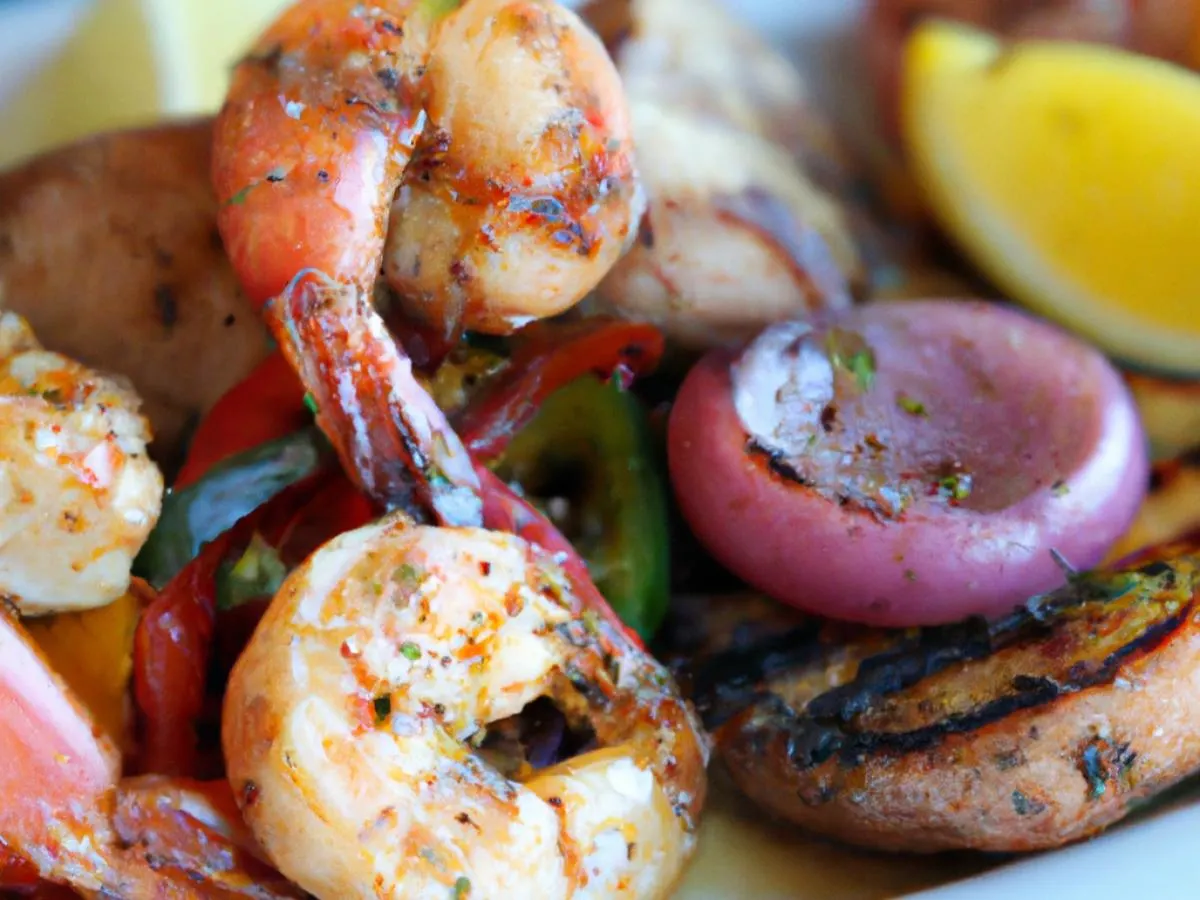 Jerk Grilled Shrimp with Jerk Chili Sauce Jerk Grilled Shrimp with Jerk Chili Sauce