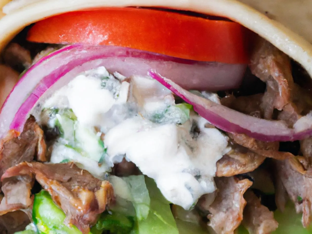 Lamb/Beef Gyro Wrap Lamb/Beef Gyro Wrap