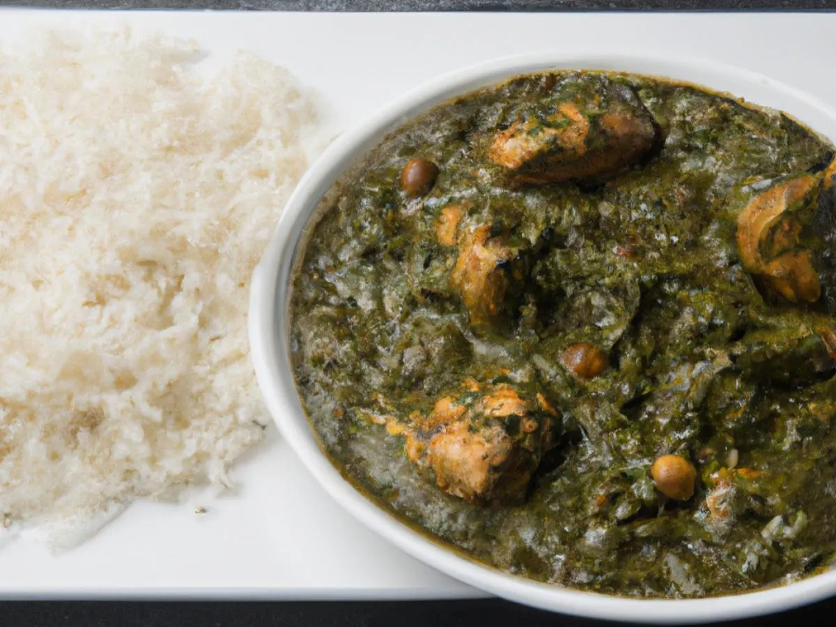 Saag Chicken, White Rice & Channa Masala [16oz]