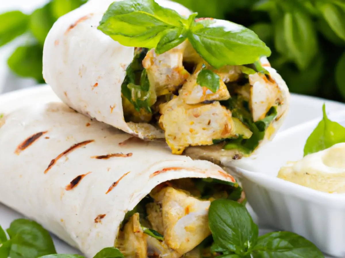 Chicken Kebab Wrap
