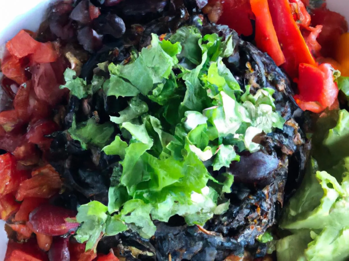 Vegan Grilled Veggie Burrito Bowl (Dairy-Free) Vegan Grilled Veggie Burrito Bowl (Dairy-Free)