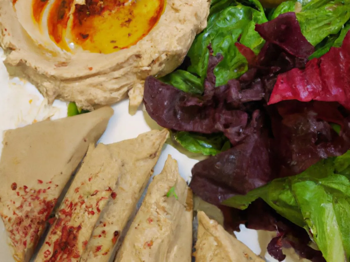 Gluten-Free Dolmades Plate with Hummus and Mediterranean Salad (Vegan) Gluten-Free Dolmades Plate with Hummus and Mediterranean Salad (Vegan)