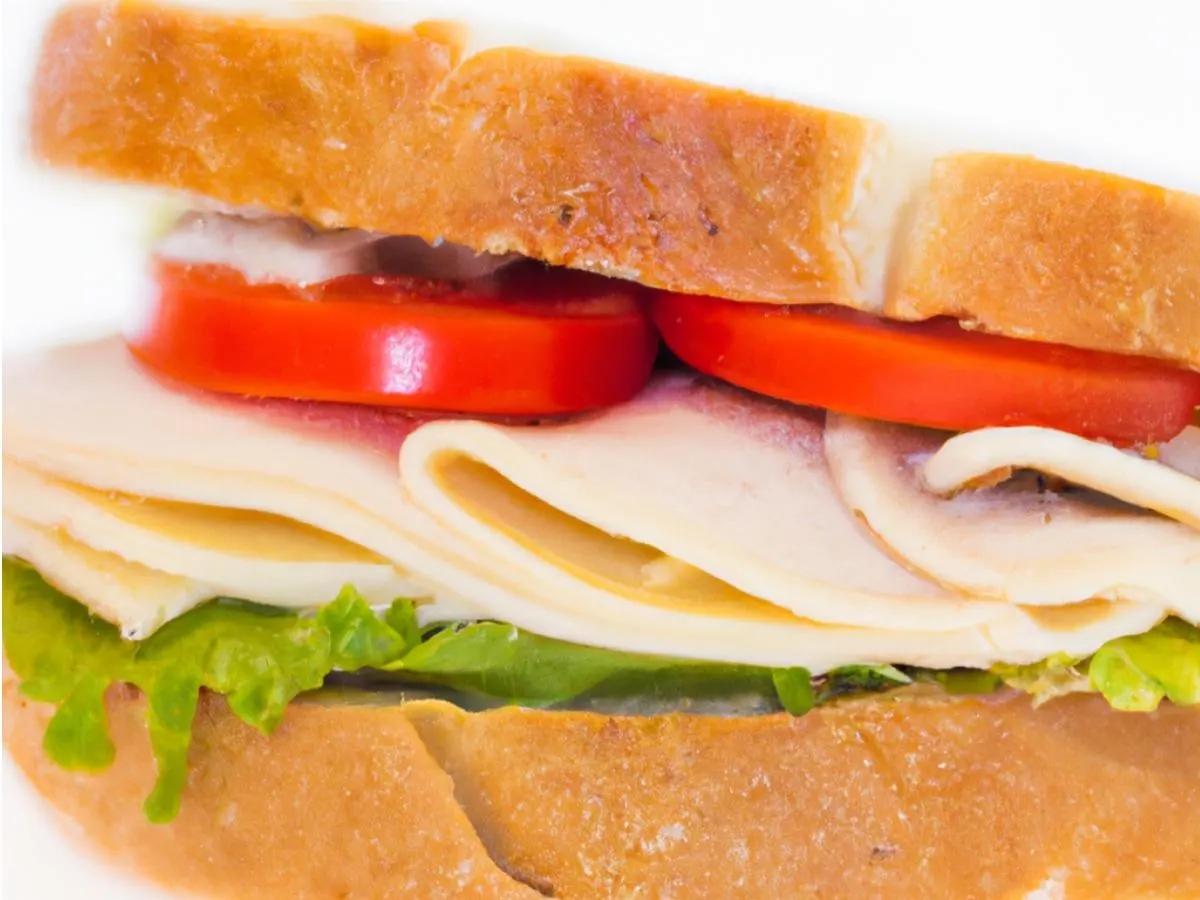 Dairy Free - Turkey Sandwich on Gluten Free Bread Dairy Free - Turkey Sandwich on Gluten Free Bread