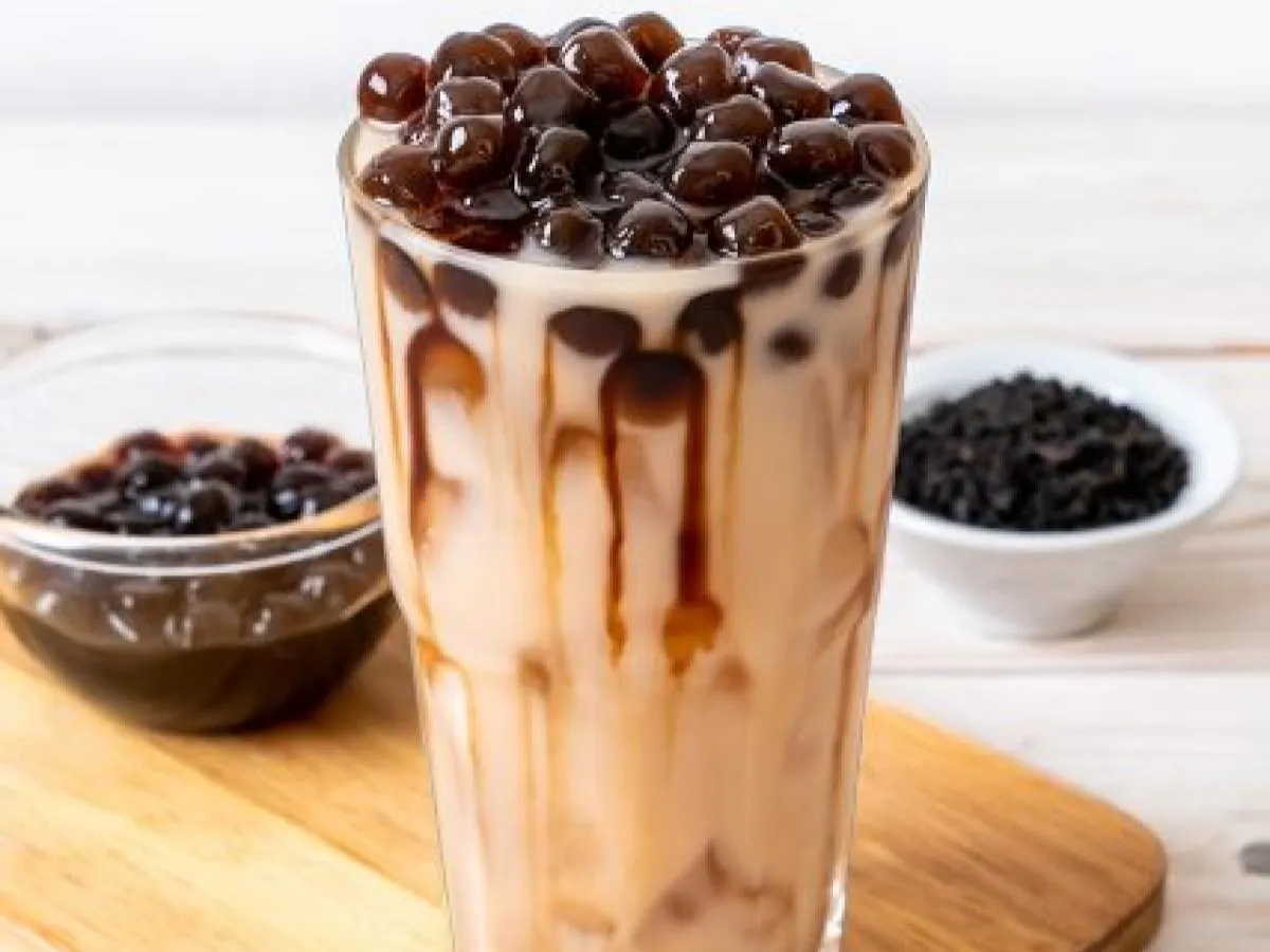 Caramel Milk Tea with Non Dairy Creamer (Half Sweetness) Caramel Milk Tea with Non Dairy Creamer (Half Sweetness)