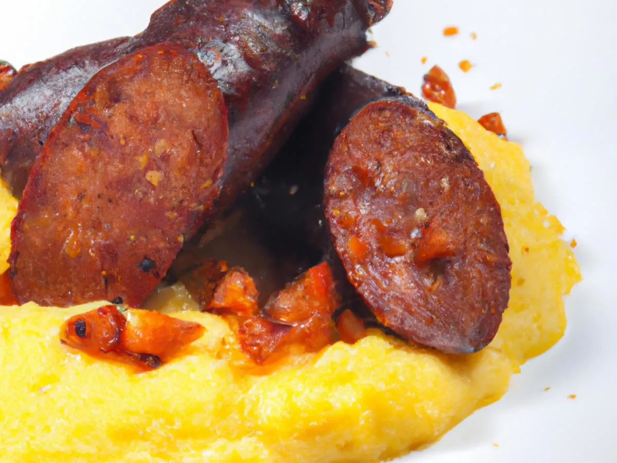 Smoke Andouille & Roasted Corn Grits
