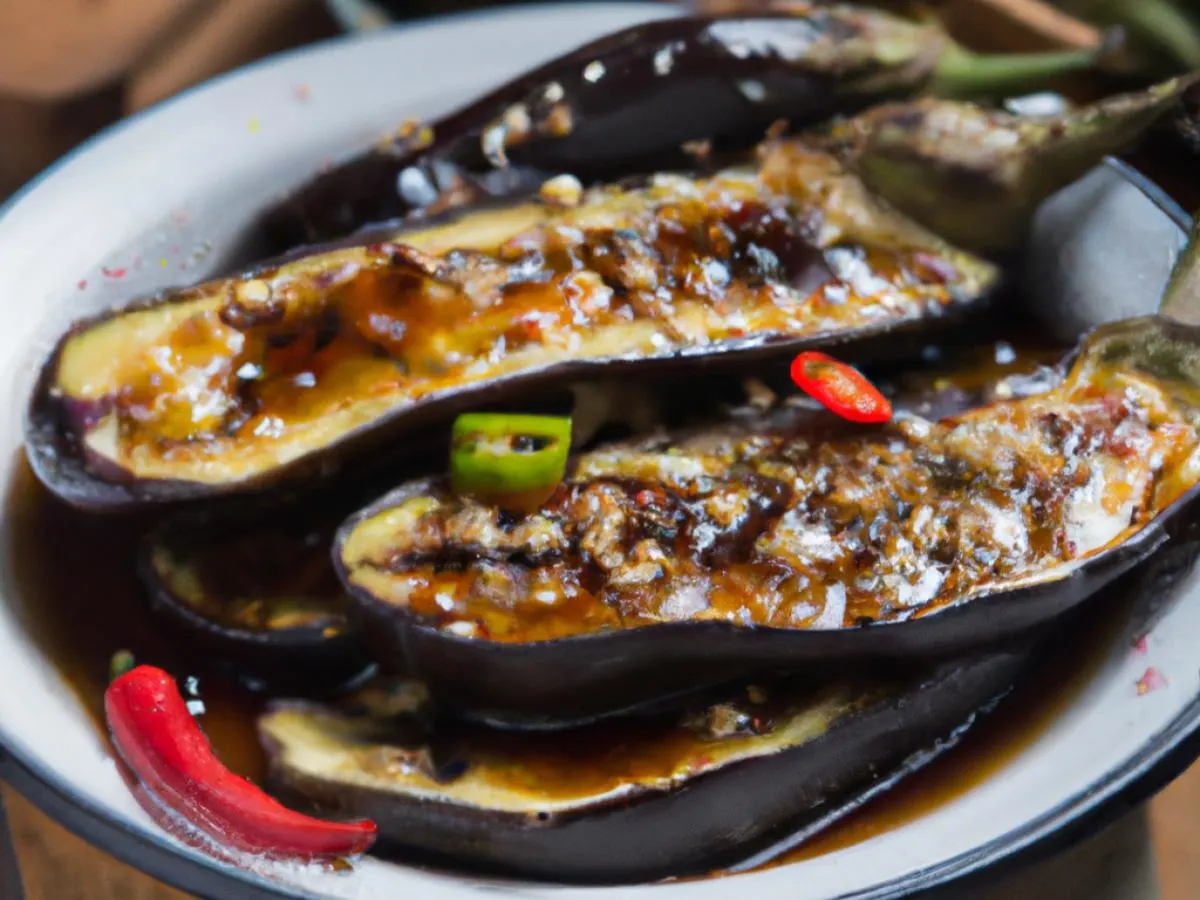 Sweet Chili Roasted Eggplant Tofu Sweet Chili Roasted Eggplant Tofu
