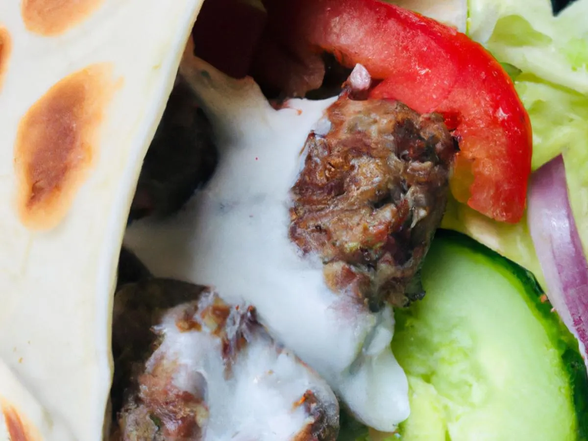 Kofte Kebab Wrap Kofte Kebab Wrap