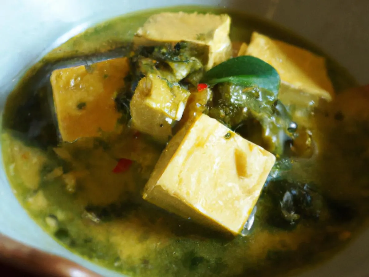 Green Curry | Agedashi Tofu Green Curry | Agedashi Tofu
