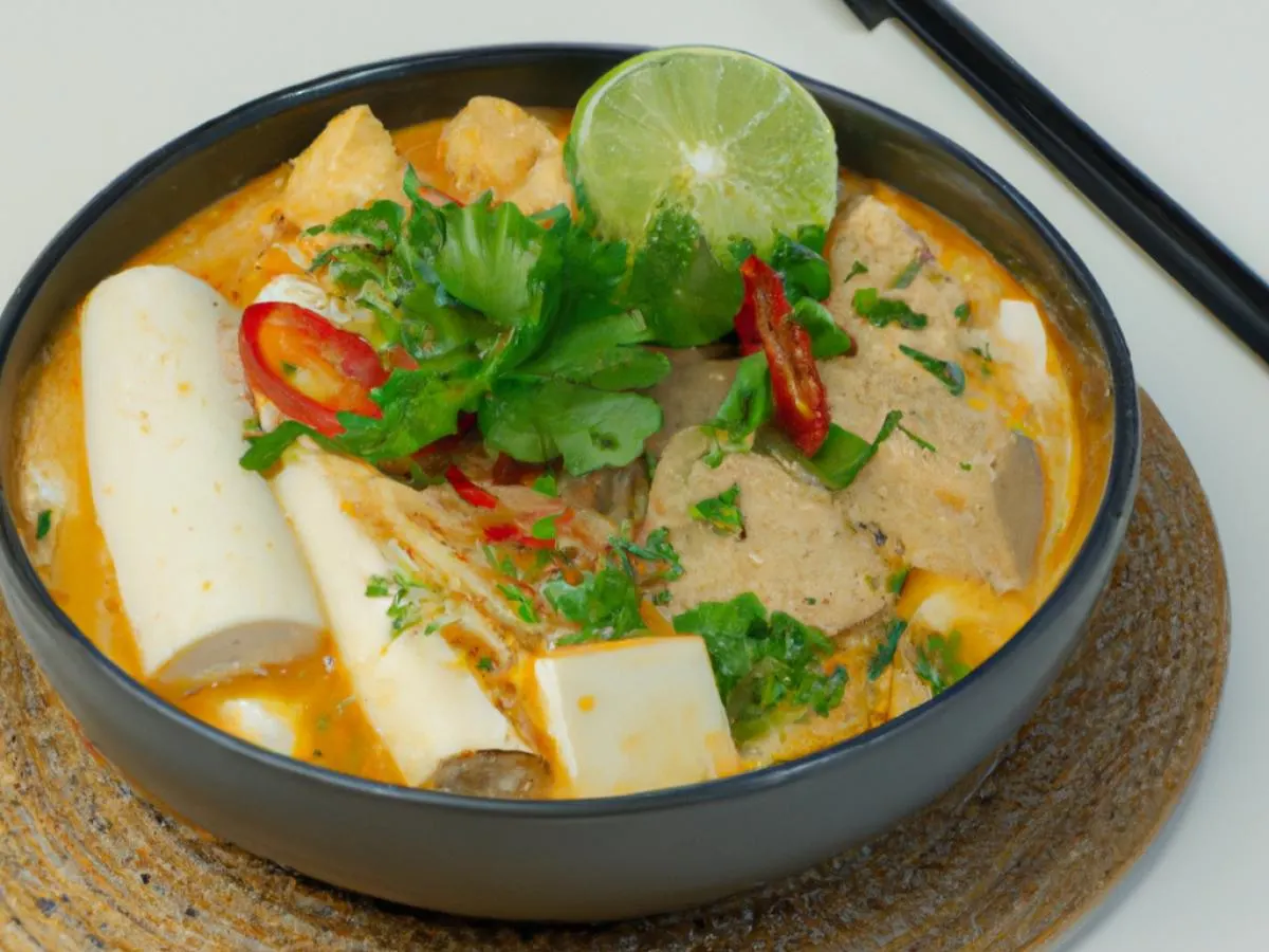 Tom Yum | Udon & Tofu Tom Yum | Udon & Tofu